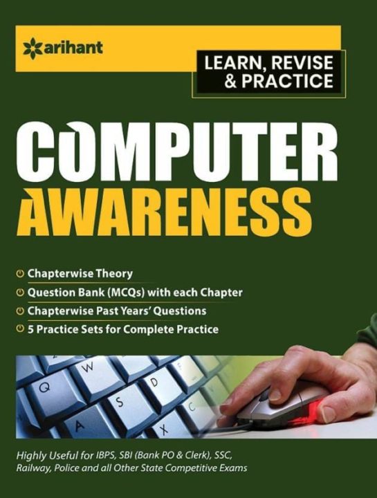 Karnataka PSI best books list Computer Awareness by Arihant Experts psi book