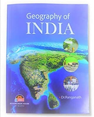 Karnataka PSI Best Books List 2025 Geography of India by Ranganath psi book