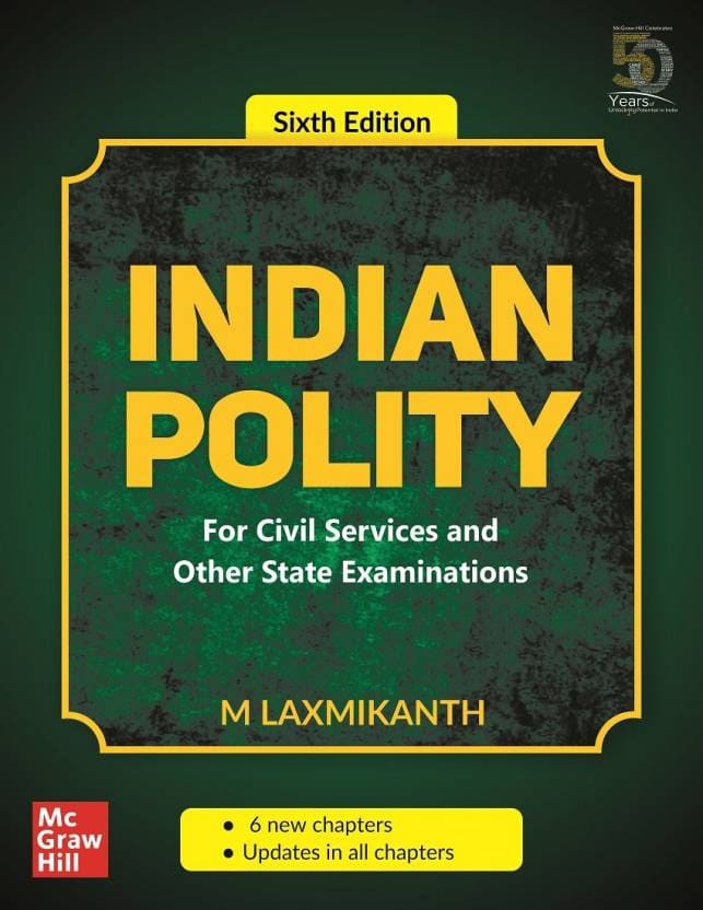 Karnataka PSI best books list Indian Polity M. Laxmikanth psi best book