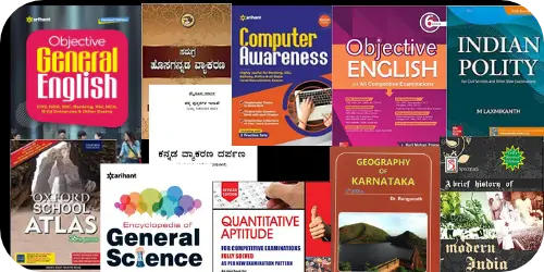 Karnataka KAS Best Books List 2025 KAS Best Book List for English medium students