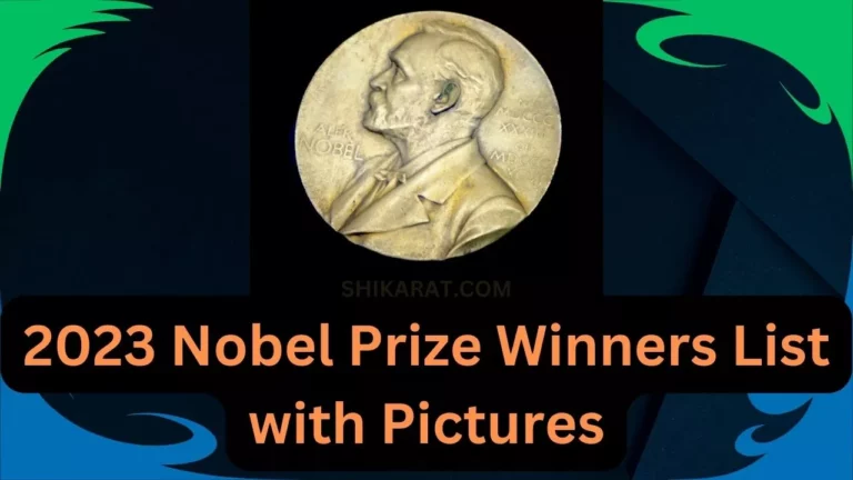 2023 Nobel Prize Winners List