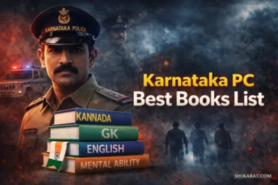 Karnataka PC best books list for Kannada and English medium students with police constable background