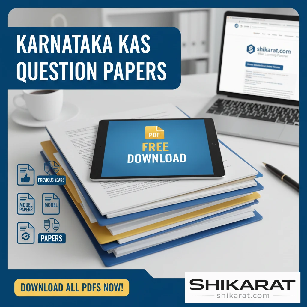 54+ Karnataka KAS Question Papers PDF Download 2026 KAS Question Papers PDF Download